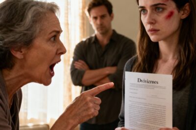 When my husband hi:t me for not cooking while he had a 40°C fever, I signed the divorce papers. My mother-in-law screamed I’d end up begging on the streets but my one reply left her amazed…