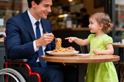 Poor girl tells paralyzed millionaire: “Your leftovers for a cure”… and everything changes.