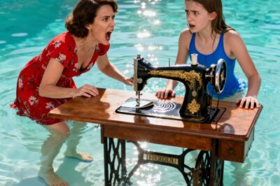 My 16-year-old daughter spent months saving every dollar to buy her dream sewing machine, her pride and joy. But when she didn’t finish her chores quickly enough, her cruel stepmother threw it into the pool while my ex-husband stood by doing nothing. They thought I would break down in tears. They had no idea I was about to teach them what it truly feels like to lose something you love….