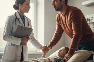 She went to examine a sick child, and when his father came out, she was shocked, because it turned out to be… “Doctor Raquel, we just received a call. It’s about a 4-year-old boy who has a high fever,” an employee from customer service, whom everyone called Lordy, I’m Sorry, or Lorena, told the on-call pediatrician. “But my shift ended half an hour ago, and as soon as I finish filling out the charts, I’m going home. See if anyone else is left,” she asked the pediatrician.