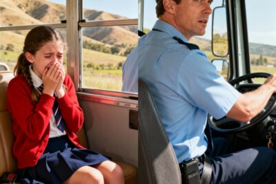 School Bus Driver Sees Girl Crying Every Day, Checks Under Her Seat After Dropping Her Off, and is Left Breathless…
