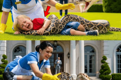 Millionaire’s Son Attacked by Snake… And the Cleaning Employee Did Something That Saved His Life!