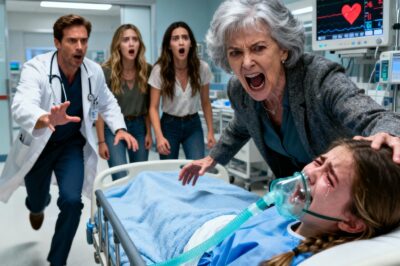 While my fifteen-year-old daughter was fighting for her life in a hospital, my mother approached, ripped off her oxygen mask, and hit her, demanding $25,000 to fund a trip to Europe. However, when I unearthed the secret they had hidden for years, both collapsed before me, begging for forgiveness…
