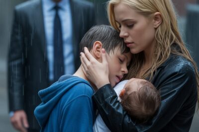 A Humble Mother Helps a Crying Boy While Carrying Her Baby — Unaware That His Millionaire Father Was Watching