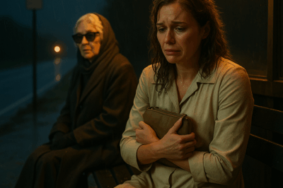 My husband kicked me out of the car with no money and said, “Do whatever you want.” But the woman…