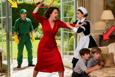 He pretended to be a gardener and was shocked to see the employee protecting his son from his new wife; what he did next changed everything.