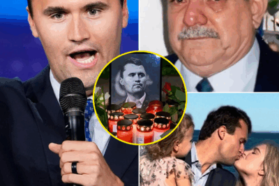 The video of Charlie Kirk’s father collapsing before a sea of candles and flowers went viral within hours – millions empathized with a grief that felt like their own.