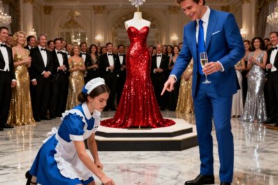 “I’ll marry you if you fit into this dress!” the millionaire mocked months later, then fell silent…