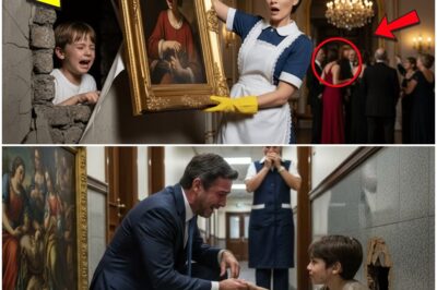 MAID DISCOVERS THE MILLIONAIRE’S NEW WIFE’S SECRET ON THE WALL