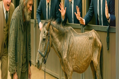 A BILLIONAIRE GAVE A USELESS HORSE TO A HOMELESS MAN AS A JOKE — BUT HE LIVED TO REGRET IT BITTERLY…