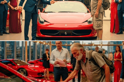 “If you can afford one Ferrari, I’ll give you two.” The millionaire scoffed, and his voice echoed through the glass walls of the dealership.