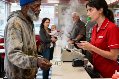 He chose his downtown branch—the one he opened first, where his mother used to help cook pies. As he crossed the street, he felt the buzz of cars and early-morning walkers. The smell of sizzling bacon drifted into the air. His heart beat faster. Inside the diner, the familiar red booths and checkered floor greeted him.