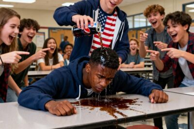 Racist bully poured soda on black student’s head and insulted him – didn’t know he was a Taekwondo champion.