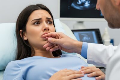 “At my last prenatal checkup, the doctor stared at the ultrasound, his hands shaking. In a low voice, he said: ‘You need to leave here and stay away from your husband.’ When I asked him why, he only replied: ‘You’ll understand when you see it.’ From that moment, I never went home…”