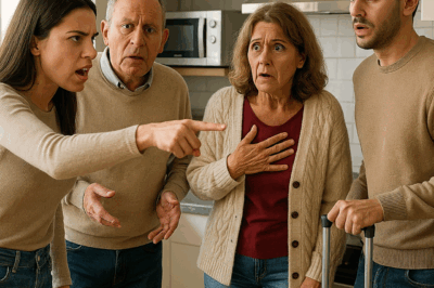 “We gave your brother the apartment. We’re going to live with you,” said the mother, walking in with the suitcase…