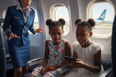 Two Black twin girls were removed from a plane by the staff until their father, the CEO, was called to cancel the flight, causing