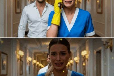 The phone trembled in the young woman’s hands as her voice broke. Behind her, hidden behind the half-open sacristy door, a man in an elegant suit held his breath. Carlos Romero, 38 years old, owner of the most luxurious five-star hotel in Madrid, had disguised himself as an ordinary guest to test his new staff — but what he was about to hear on that phone call would change everything.