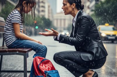 When my mother refused to pick up my sick daughter from school, dismissing me with a ‘I’m not your chauffeur,’ my little girl ended up waiting three hours in the rain with a 104-degree fever. I didn’t argue; I acted. And three days later, they were the ones panicking….