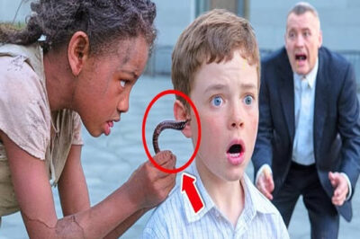 In the Company’s Luxurious Courtyard, the Millionaire Left His Son Sitting Alone — a Boy Deaf Since Birth.