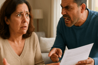 “My mother is in debt, ten million. We will have to sell your house,” said the husband.