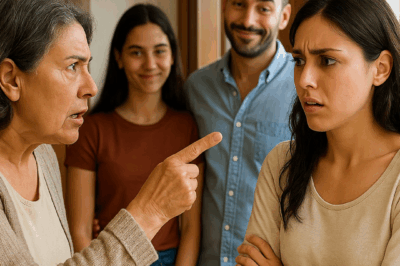 — “We came to see our son, not you — so be quiet and give us some space!” — the mother-in-law declared from the doorway.