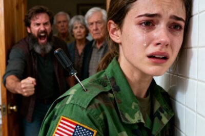 My stepbrother plunged a screwdriver into my shoulder while my parents watched, laughing, calling me “exaggerated.” They didn’t know that I had already sent the message that would destroy everything they had built.