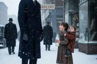 “I’ll Pay You Back When I’m Grown Up,” The Homeless Girl Begged The Millionaire, Asking For A Small Box Of Milk For Her Crying Baby Brother — And His Response Left Everyone Speechless.