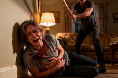 My son beat me until I couldn’t take it anymore, and then he said, “A few hits are all it takes for you to obey.” The next morning, he saw the dining table set and smiled, believing he had broken me. He didn’t know that food wasn’t for him. He wanted control; I wanted freedom. When the doorbell rang, his smile vanished. Standing there was no guest, but a police officer with a restraining order. —”You have one hour to leave,” the officer said.