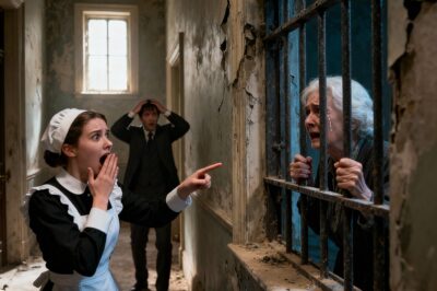 MAID DISCOVERS MILLIONAIRE’S MOTHER LOCKED IN THE BASEMENT… BY HIS CRUEL WIFE…