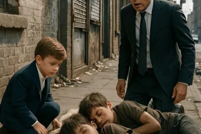 “DADDY, THOSE CHILDREN IN THE TRASH LOOK LIKE ME!” — THE BOY SURPRISES THE BILLIONAIRE…