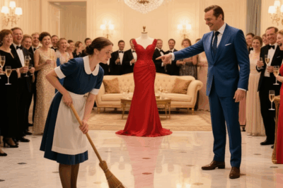 “I’ll marry you if you fit into this dress!” the millionaire scoffed… months later, he was speechless.