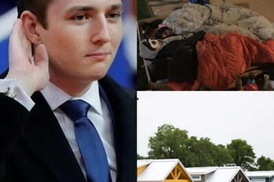 Barron Trump Stuns America with a $3 Billion Donation — Funding Social Housing and Food Programs for the Homeless Nationwide