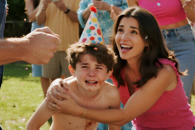 At my son’s 11th birthday party, my sister Kristen shoved his face into the cake—despite my repeated warnings not to. Everyone laughed for a moment… until what happened next wiped the smiles off every face and changed our family forever…