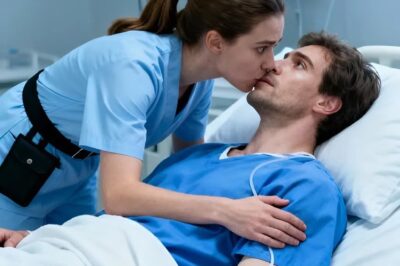 The nurse thought he’d never wake up — until the moment her lips touched his, and the billionaire’s hand suddenly rose to pull her close