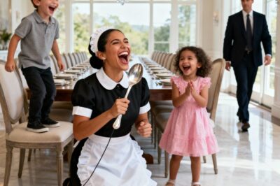 “Millionaire came home early — What he saw his employee doing with his children made him cry…”