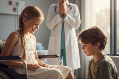 “The surgeon’s daughter had never walked in her life until a homeless boy said, ‘Let me try.'” Dr. Eduardo Hernández watched his daughter Valeria through the glass of the physical therapy room at San Ángel Hospital in Mexico City, as she sat motionless in her special wheelchair.