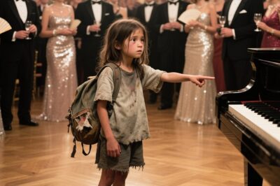 “Can I Play for a Plate of Food?” The Moment a Starving 12-Year-Old Girl Sat at the Piano — and Silenced a Room Full of Millionaires…