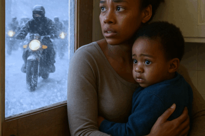 Black Single Mom Shelters 25 Freezing Bikers! Next Morning 1500 Hells Angels Stops Outside Her Door…