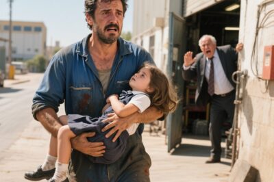 A MECHANIC LOST EVERYTHING TO SAVE A LITTLE GIRL. BUT THE NEXT DAY, 5 LUXURY CARS SURROUNDED HIS HOUSE…