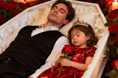 During My Father’s Wake, My Eight-Year-Old Sister Stood Silently Beside His Coffin. We Thought Grief Had Locked Her Away — Until That Night, When She Lay Down Beside Him… and What Happened Next Left Us All Stunned.