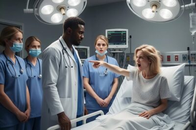 A Black Doctor Saved a White Woman’s Life — But She Insulted Him and Drove Him Away: “I Want a White Doctor; Black Doctors Always Harass Me.” The Ending Left Her Ashamed and Full of Regret.