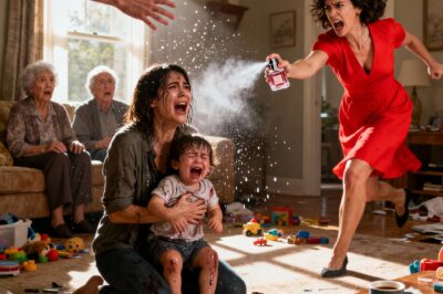 After my sister sprayed perfume in my son’s eyes, Mom laughed and said: “If he goes blind now, maybe he won’t notice he’s a burden.” Dad added: “At least he smells good now.” They had no idea what was coming next…