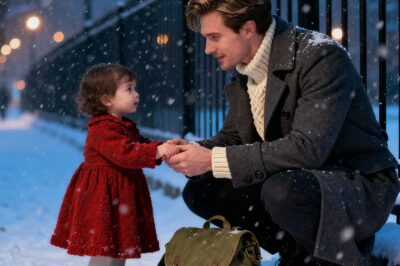 The Little Girl Said: “Sir, My Mommy Didn’t Come Home Last Night…” — The Single Father Followed Her Through The Snow…