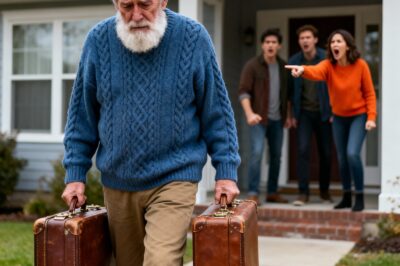 “We don’t have room for you anymore. You have to leave.” My son told me this looking straight into my eyes, and I left without saying a word. But the next day, what I decided to do with my savings left everyone completely stunned…