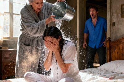 “Get up, lazy bum!”: The day my mother-in-law emptied a bucket of icy water on me, and I ended up kicking her out of my life forever.