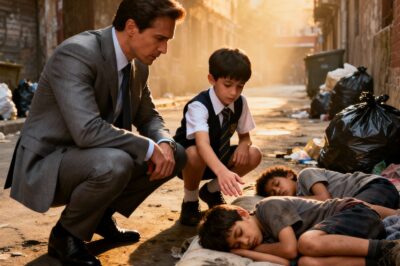 “DAD, THOSE KIDS IN THE TRASH LOOK JUST LIKE ME!”