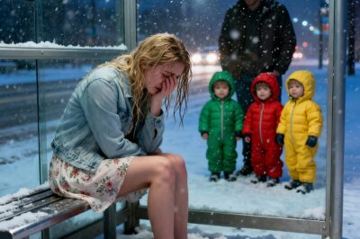 THROWN OUT FOR BEING “INFERTILE,” SHE SAT IN A SNOWSTORM—UNTIL A SINGLE-DAD CEO STOPPED AND SAID, “COME WITH ME.”