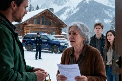 They left me out of the Christmas celebration, so I went and bought myself a mountain. When they arrived with a locksmith to take it for my brother, They assumed I was by myself. They didn’t realize. I already had a lawyer, cameras, and a deputy sheriff ready with me…