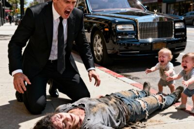 A homeless woman collapsed by the side of the road, while her two-year-old twin children cried inconsolably. And when a millionaire drove by, he was shocked to discover the children strongly resembled him.