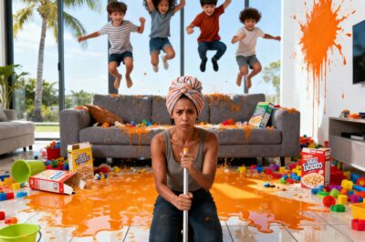 They said no nanny could survive a day with the billionaire’s triplets; not a single one. The mansion of Ethan Carter, oil magnate and one of the richest men in Lagos, was as beautiful as a palace.